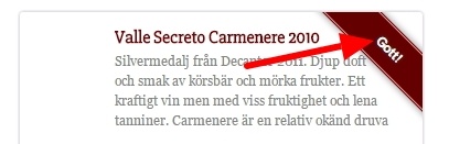 Grafisk märkning av produkter